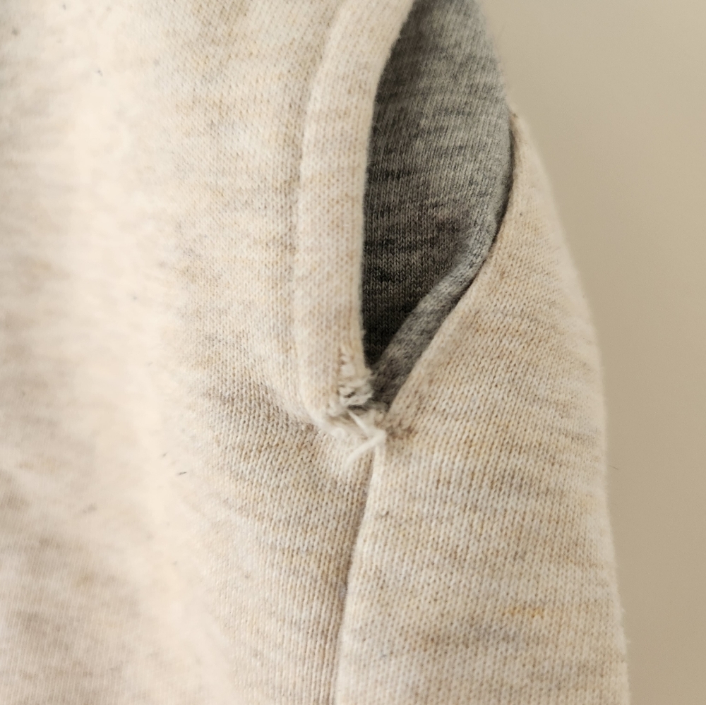 Chubbies 7 Inch Inseam Sweat Shorts Oatmeal Beige 2XL - Picture 3 of 5